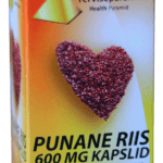 Sarkanie rīsi 600 mg ar koenzīmu Q10 kapsulas N30