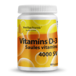 Vitamīns D3 100 µg kapsulas  N60