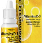 Vitamin D3 - 100.00 µg/1 drop 10 ml bottle