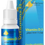 D3 vitamīna pilieni 11,5 mcg 10 ml pudelīte